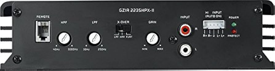 カーオーディオ GROUND ZERO GZIA 2235HPX-B GZIA 2235HPX-B – E:S CORPORATION